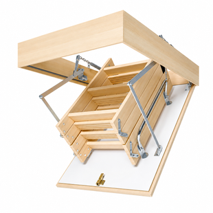 Горищні сходи Bukwood Compact Mini 90&times;60 см, висота до 280 см BUK-CMINI-9060-280 фото