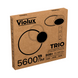 LED світильник Smart VIOLUX TRIO круглий 80W 3000-5000K IP20 чорно-білий VL-TRIO-80W-BW-SMART фото 3