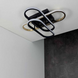LED світильник Smart VIOLUX DIOR квадратний 90W 3000-4000-5000K IP20 чорний + золото VL-DIOR-90W-BG-SMART фото 5